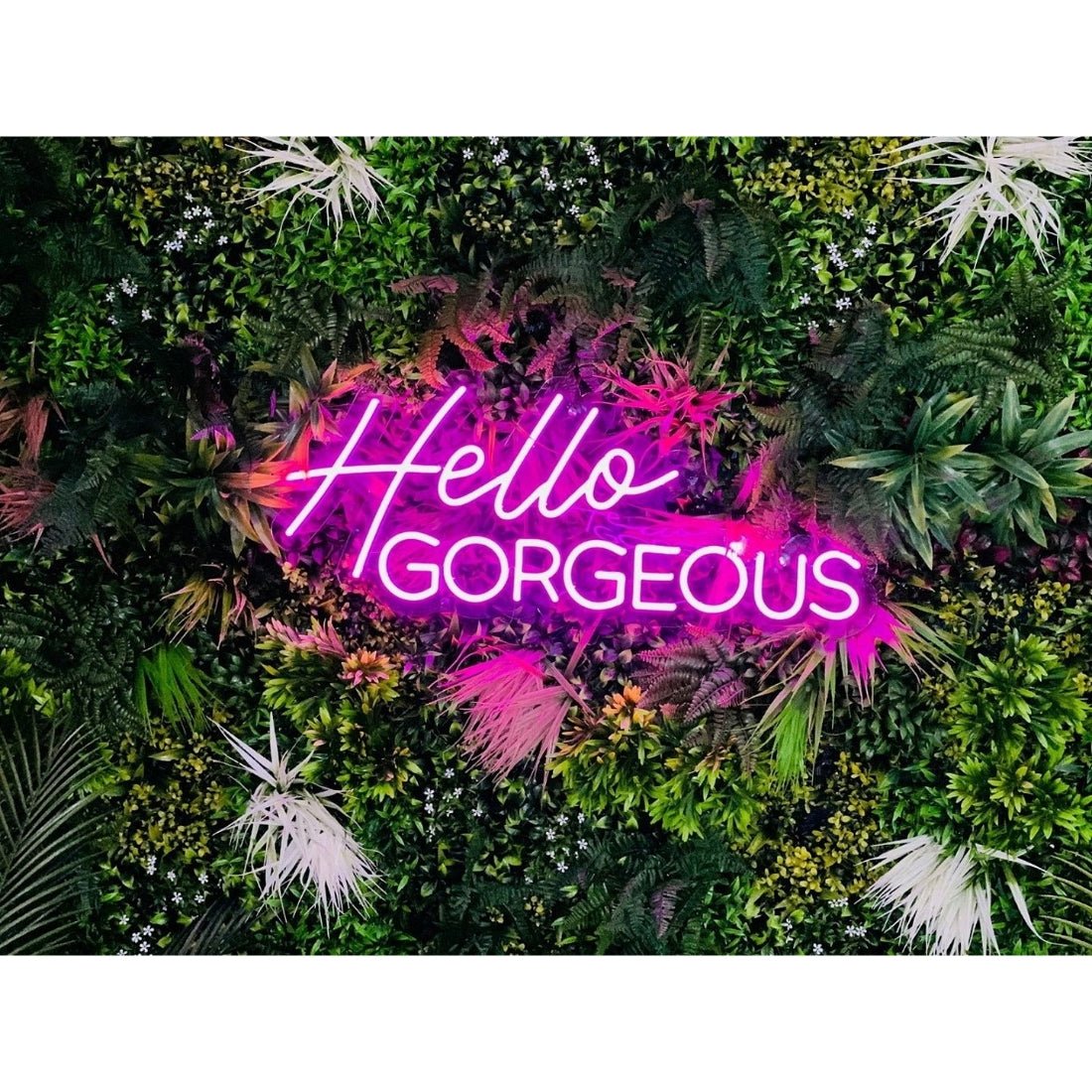 Hello Gorgeous Led Sign Business Neon Sign For Room - Shineneon