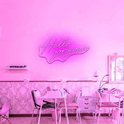 Hello Gorgeous Neon Signs - Shineneon