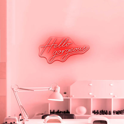 Hello Gorgeous Neon Signs - Shineneon