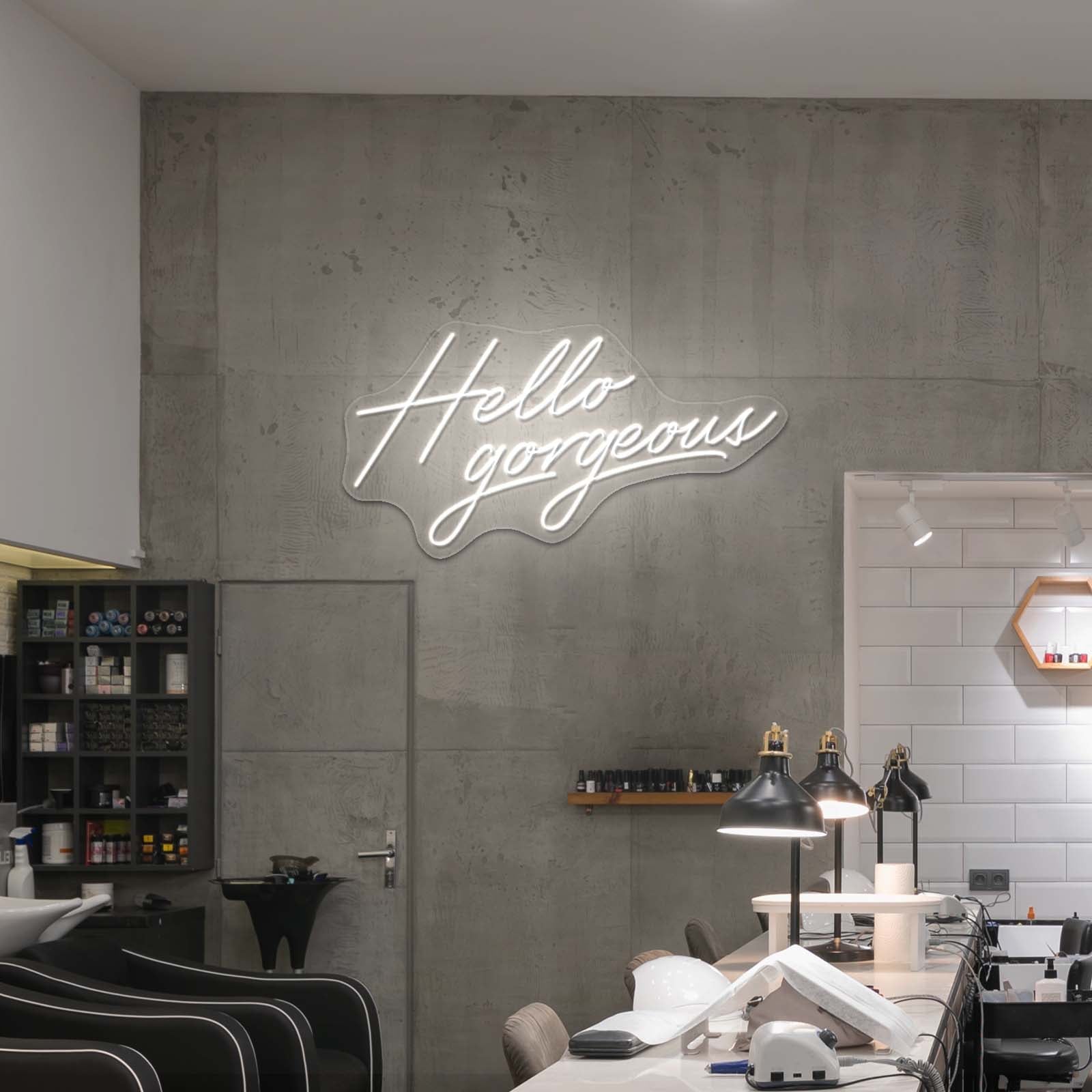 Hello Gorgeous Neon Signs - Shineneon