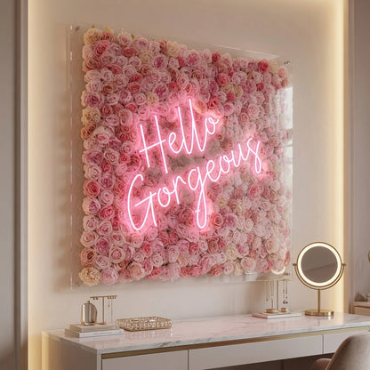 Hello Gorgeous Room Decor LED Neon Sign - 02 High-Converting Product Image