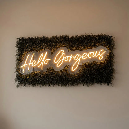 Hello Gorgeous Store Wall Decor LED Neon Sign - 01 Original Product Image