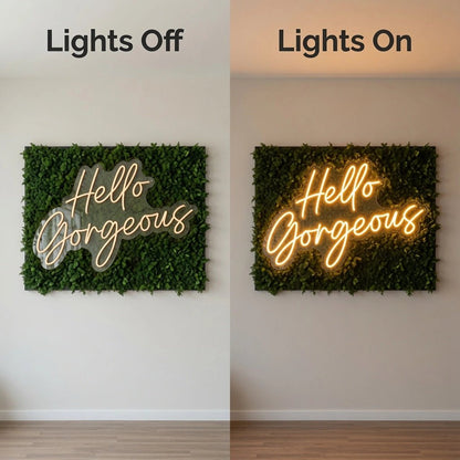 Hello Gorgeous Store Wall Decor LED Neon Sign - Shineneon