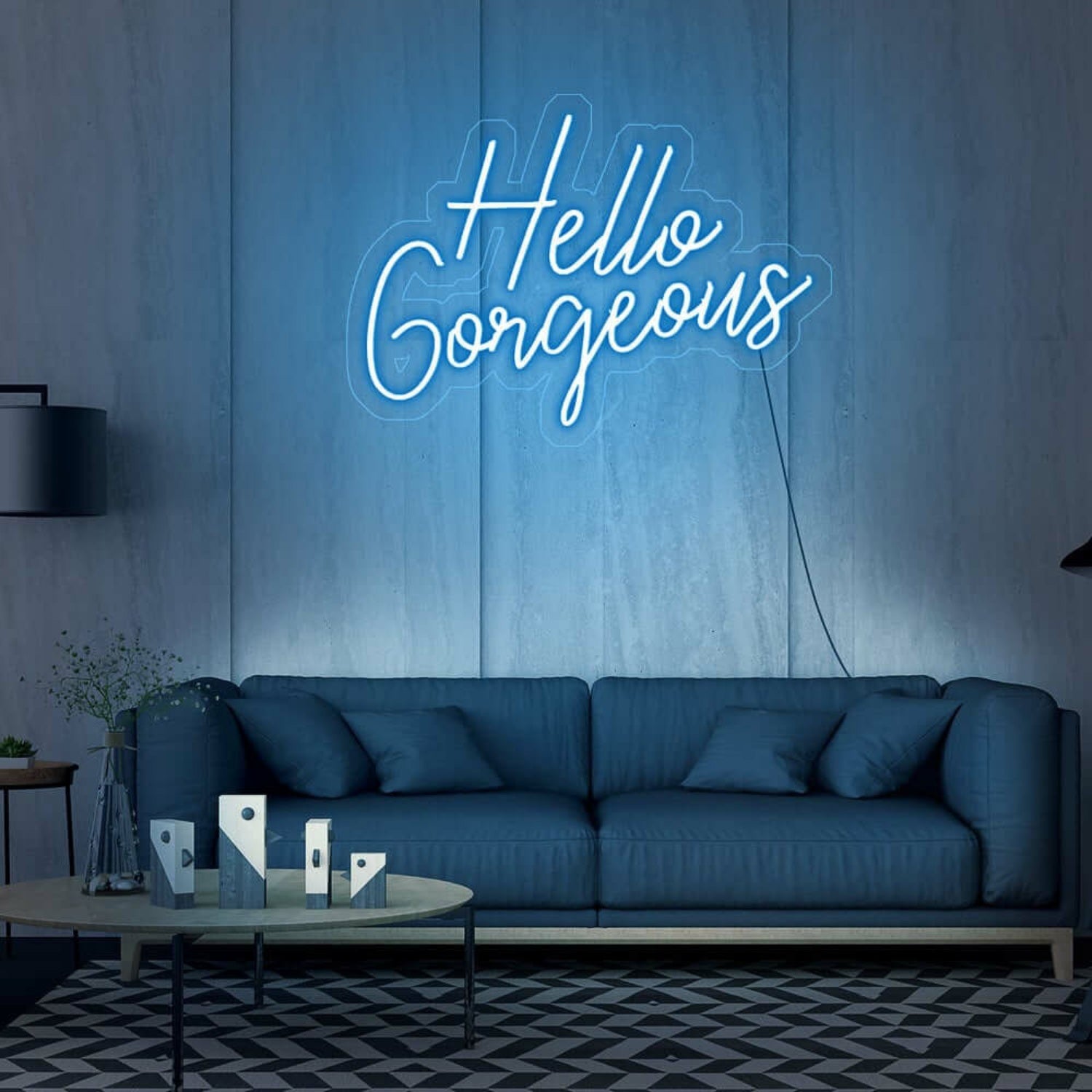 Hello Gorgeous V2 Led Neon Sign For Positive And Stylish Spaces | Shineneon