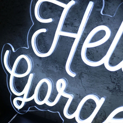 Hello Gorgeous White Led Neon Sign - Shineneon