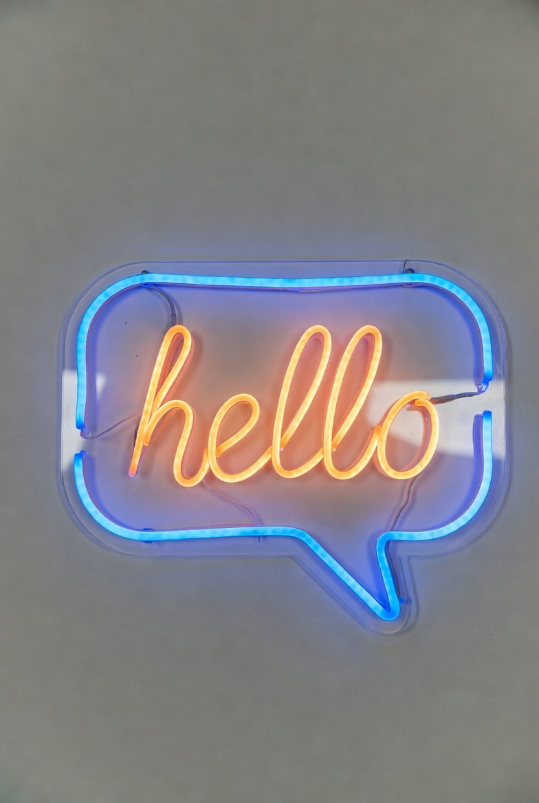 Hello LED Neon Sign - Shineneon