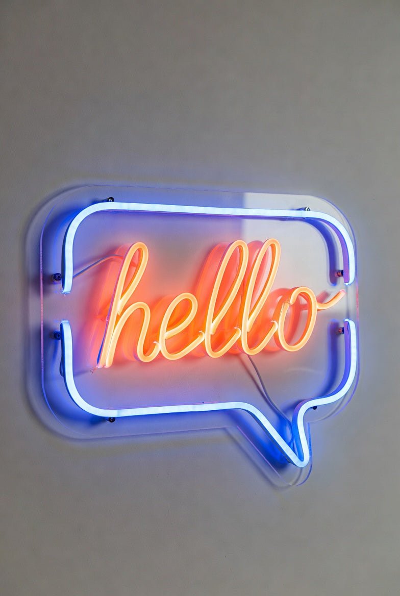 Hello LED Neon Sign - Shineneon