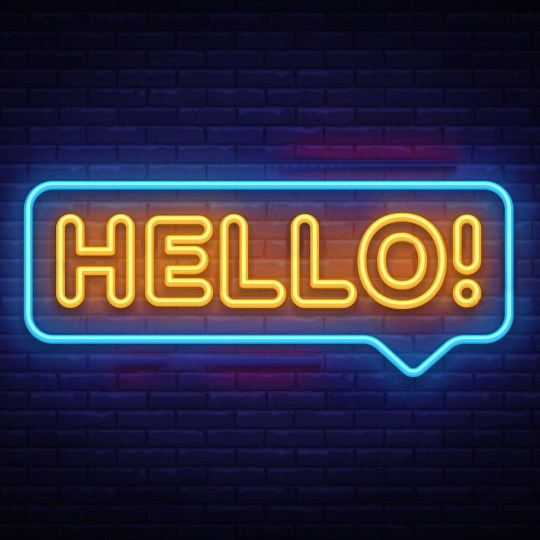 Hello Led Sign Business Neon Sign - Shineneon