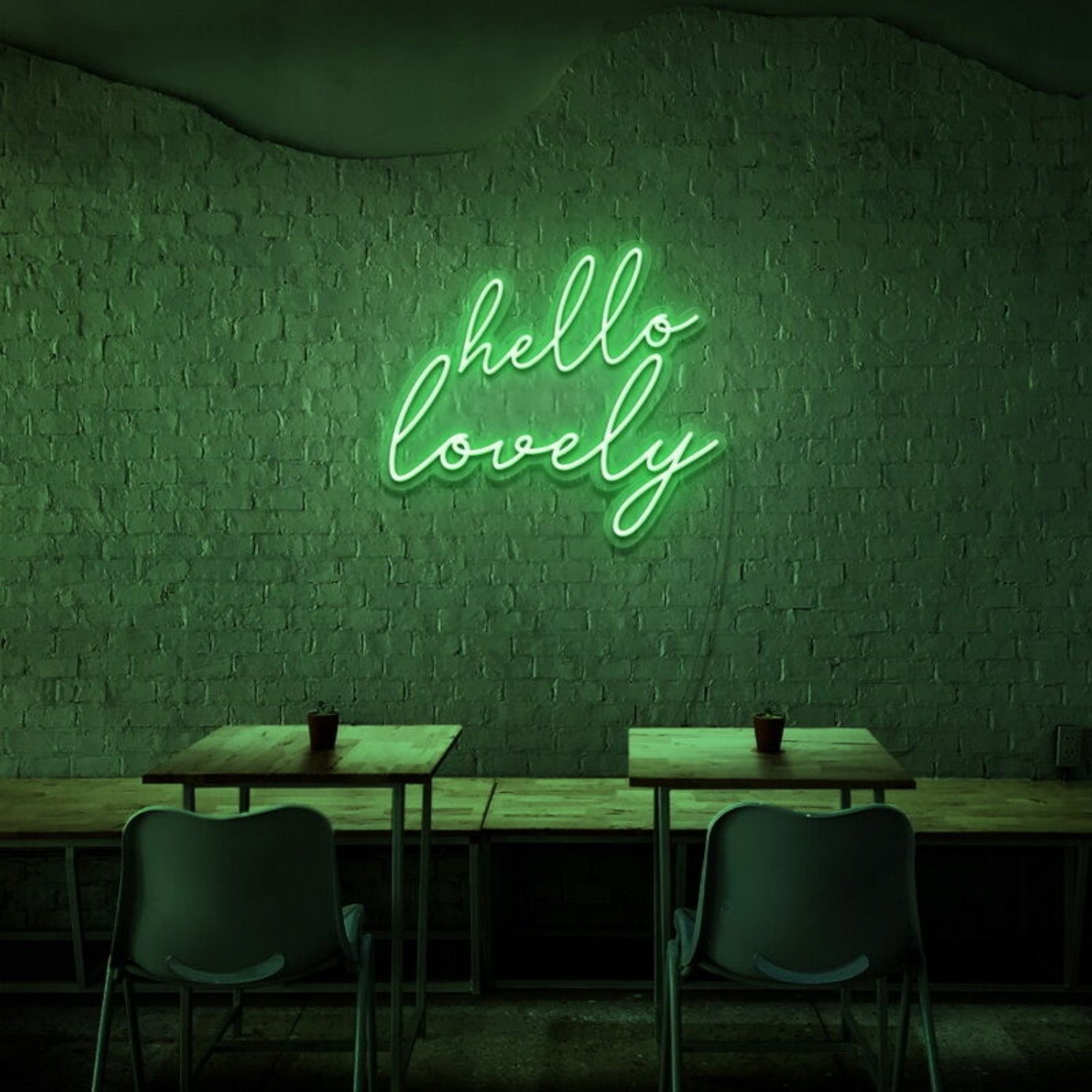 Hello Lovely Led Neon Sign Sweet And Welcoming Touch - Shineneon