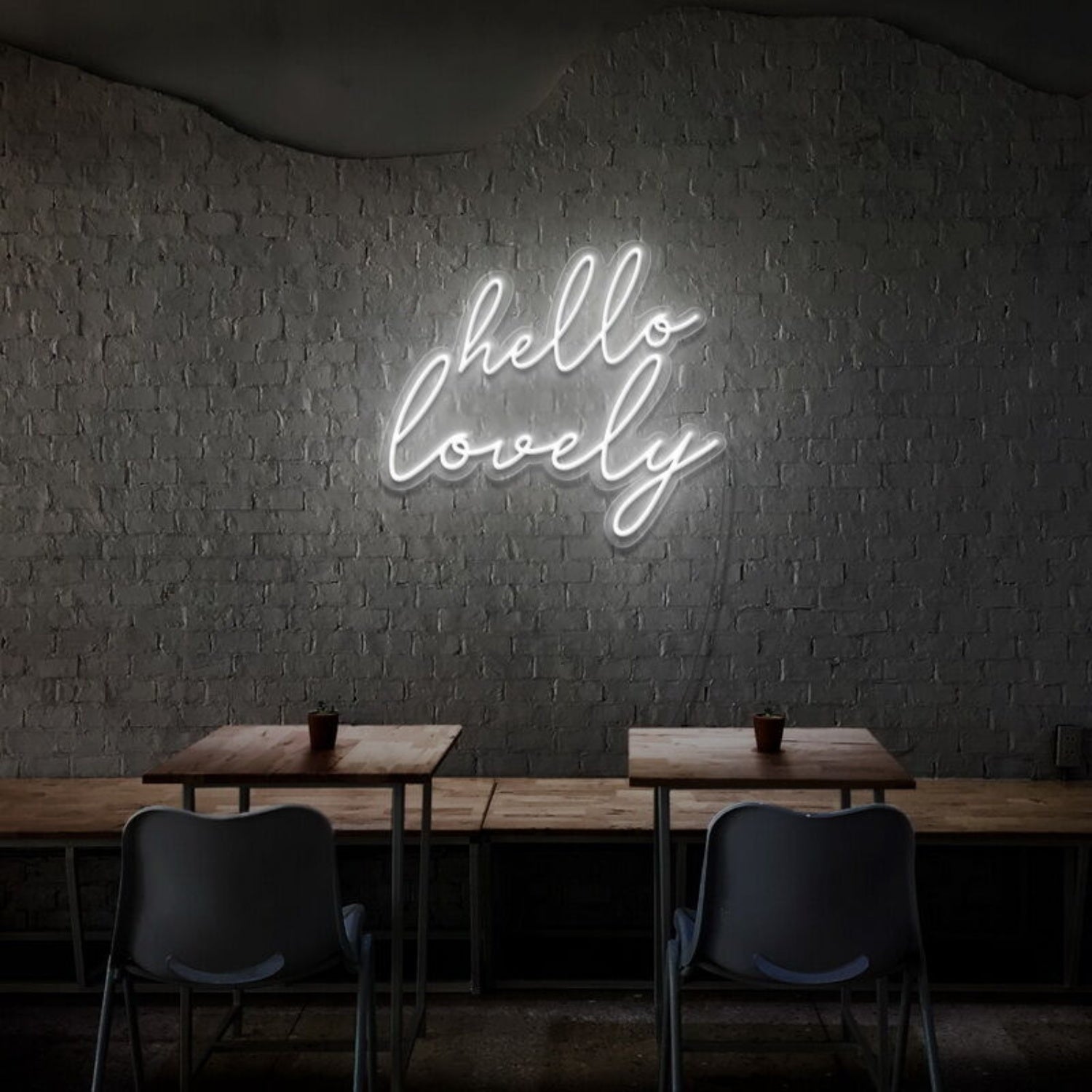 Hello Lovely Led Neon Sign Sweet And Welcoming Touch - Shineneon