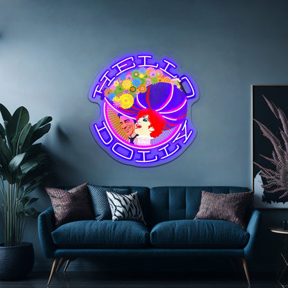 Hello Monday Led Neon Sign Light Custom Led Signs - Shineneon