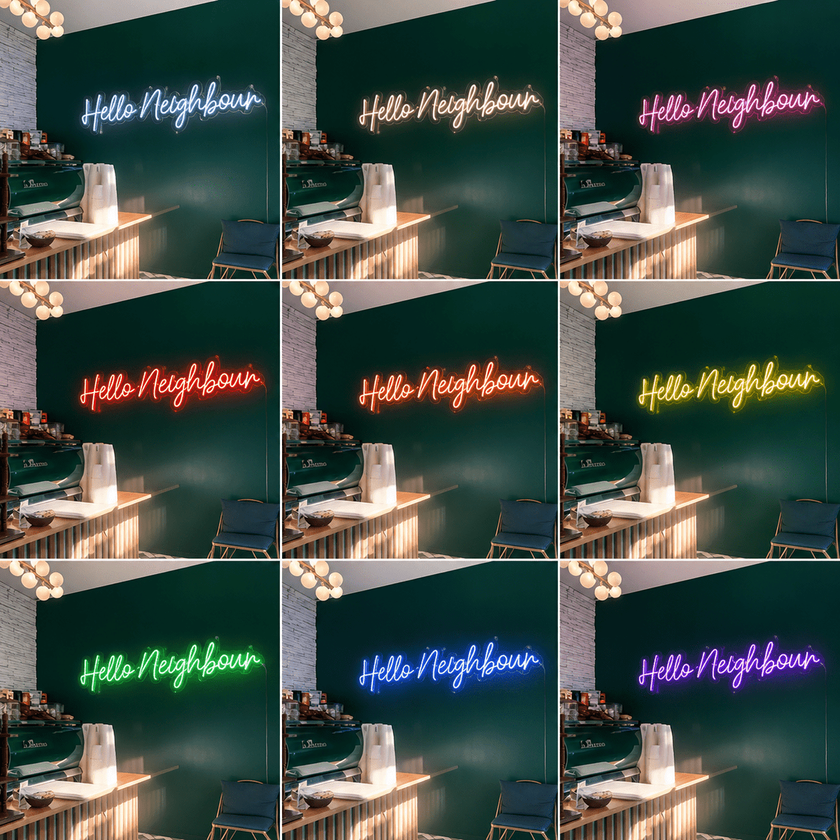 Hello Neighbours LED Neon Sign - Shineneon