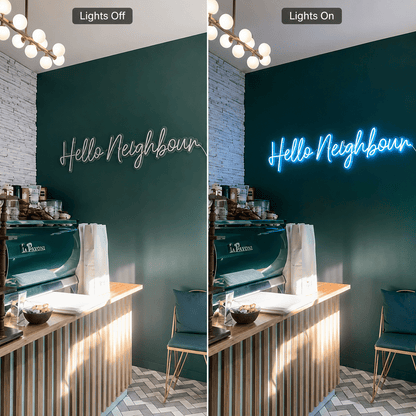 Hello Neighbours LED Neon Sign - Shineneon