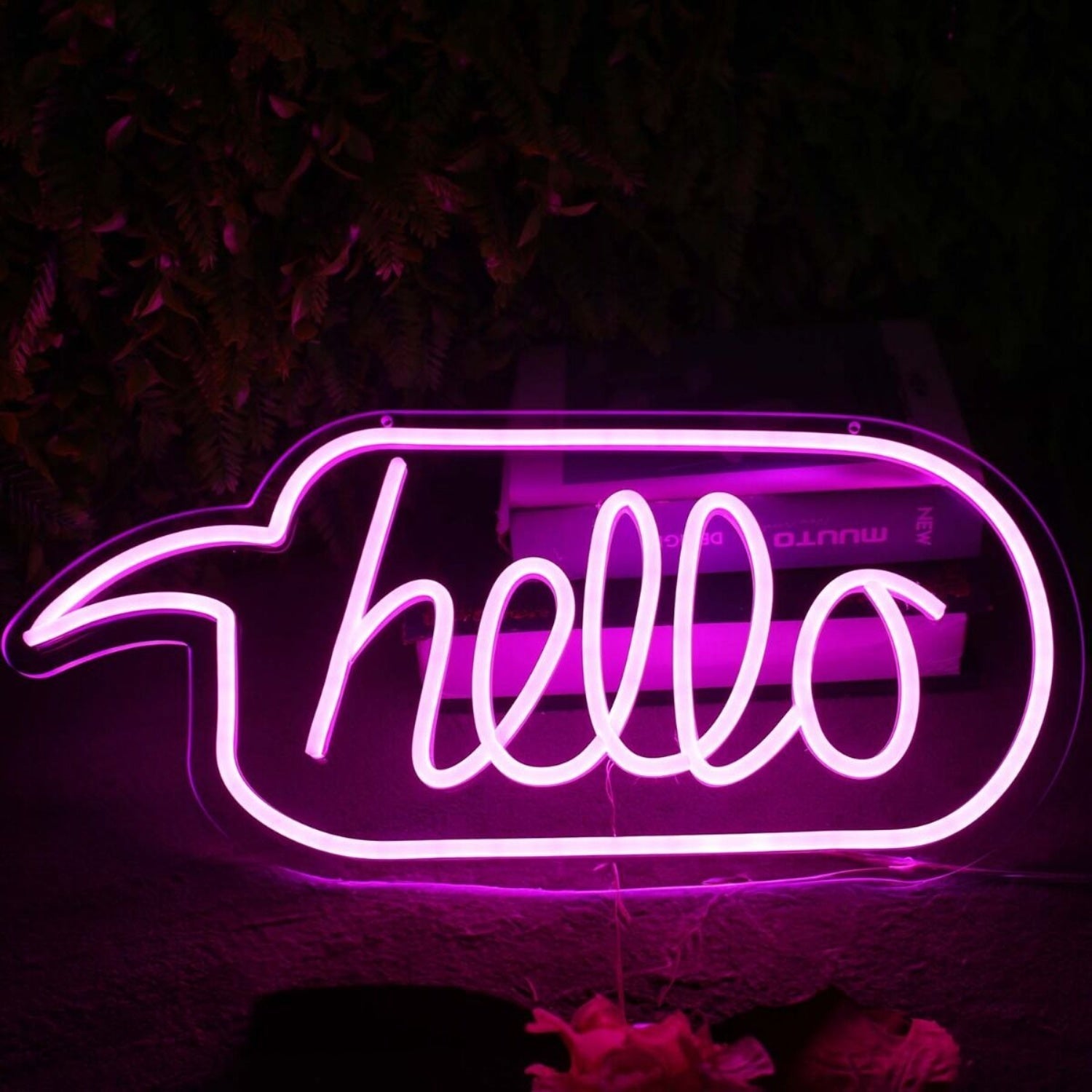 Hello Pink Led Neon Sign - Shineneon
