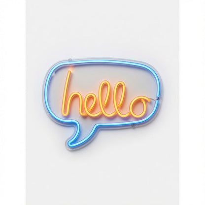 Hello Script Wall Decor LED Neon Sign - Shineneon