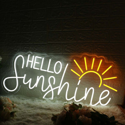 Hello Sunshine Custom Led Neon Sign - Shineneon