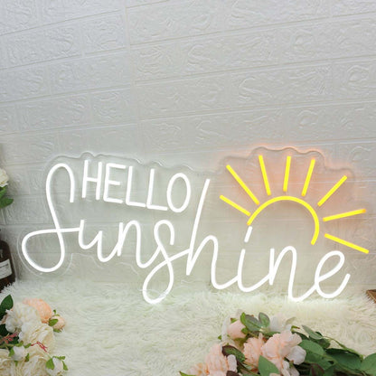 Hello Sunshine Custom Led Neon Sign | Shineneon