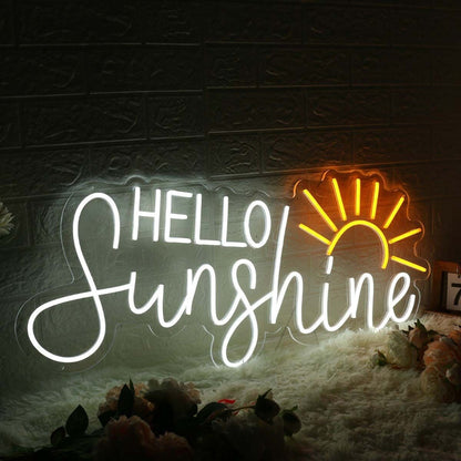 Hello Sunshine Custom Led Neon Sign - Shineneon
