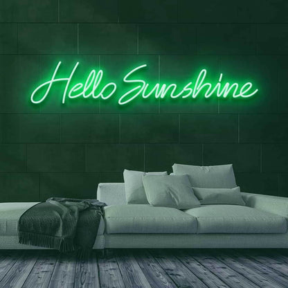 Hello Sunshine Led Neon Sign - Shineneon