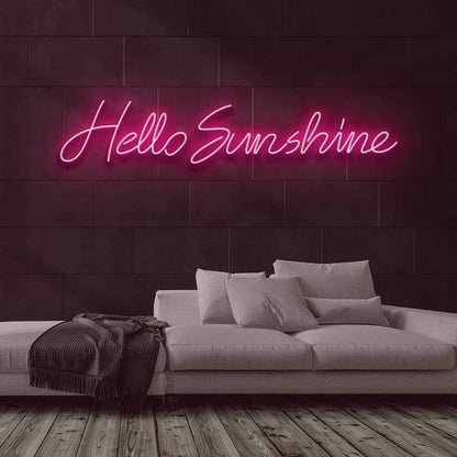 Hello Sunshine Led Neon Sign - Shineneon