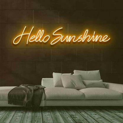 Hello Sunshine Led Neon Sign - Shineneon