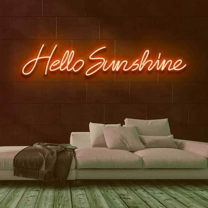 Hello Sunshine Led Neon Sign - Shineneon
