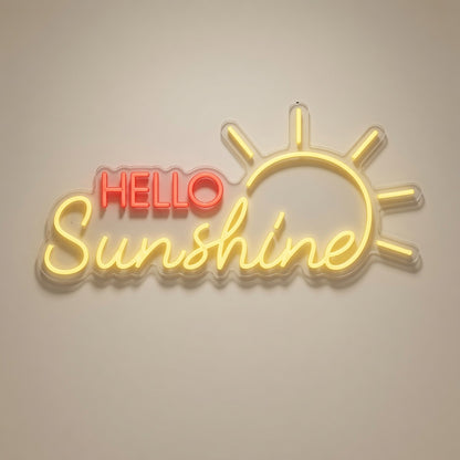 Hello Sunshine LED Neon Sign Wall Neon Sign - 02 High-Converting Product Image