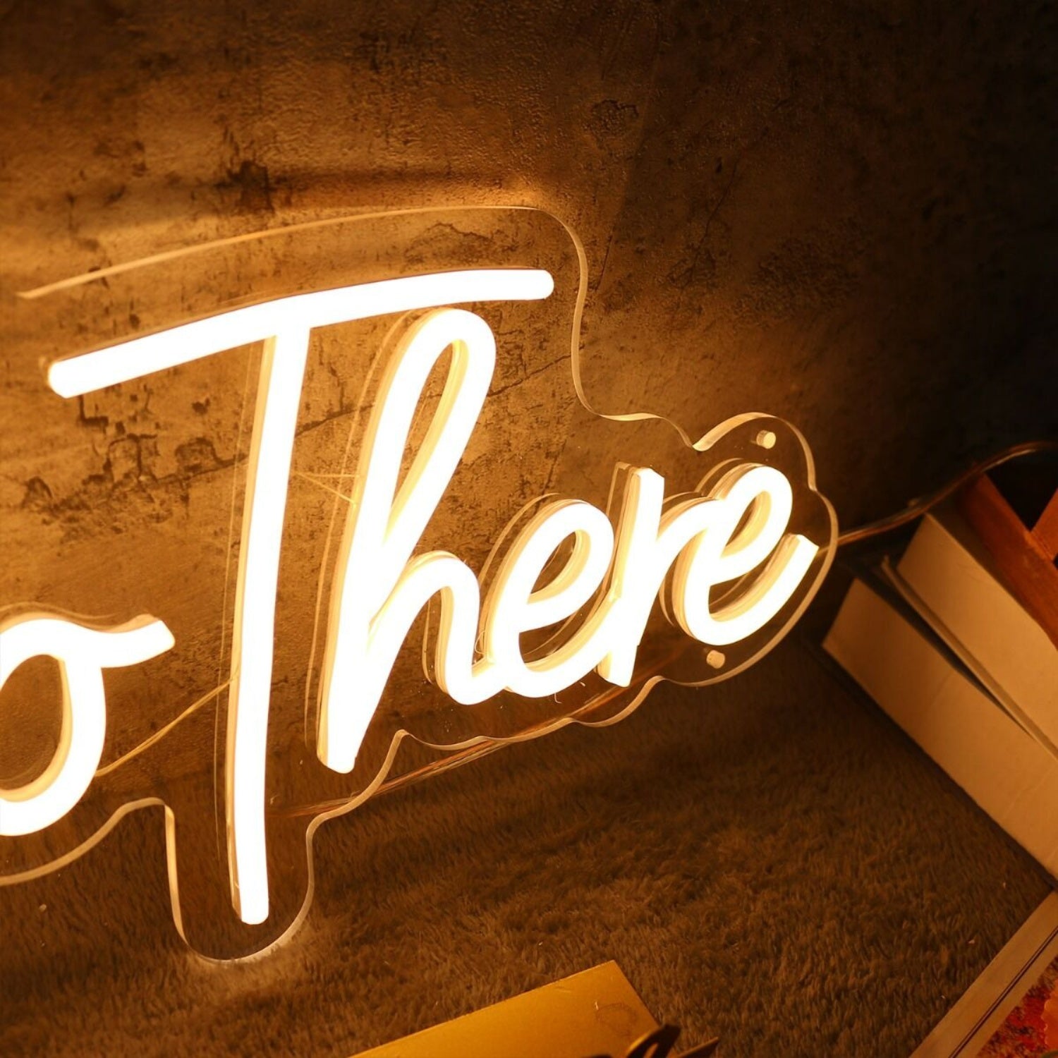 Hello There Yellow Led Neon Sign - Shineneon