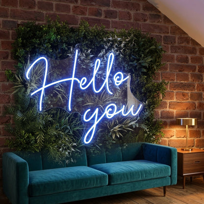 Hello You LED Neon Sign - 02 High-Converting Product Image