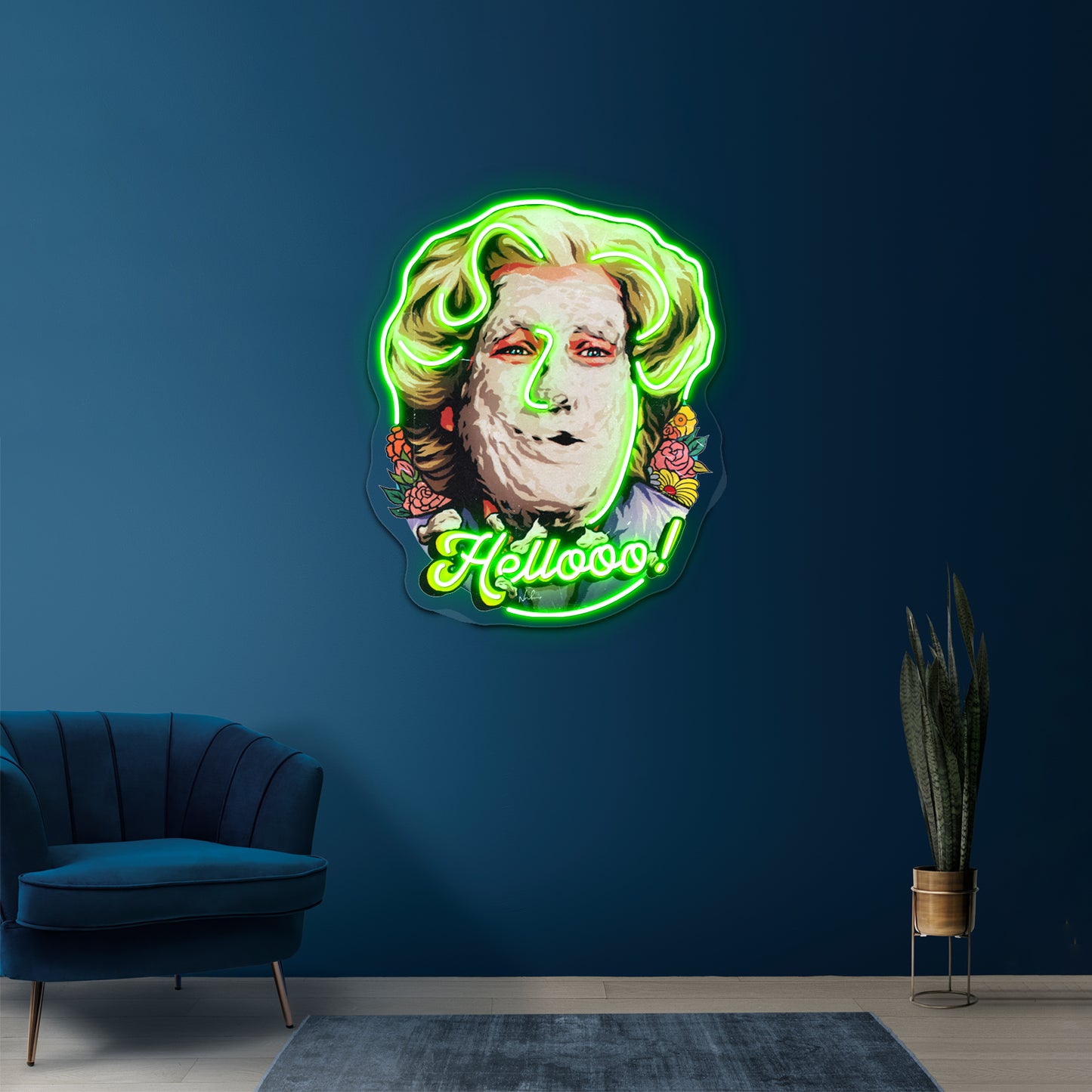 Hellooo Artwork Large Neon Signs