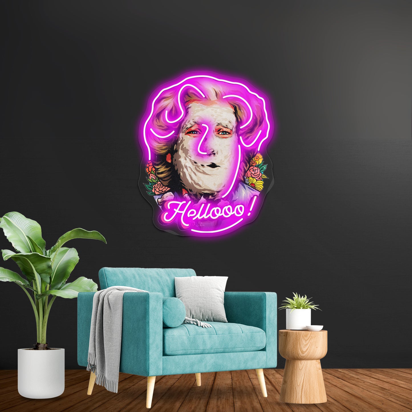 Hellooo Artwork Large Neon Signs