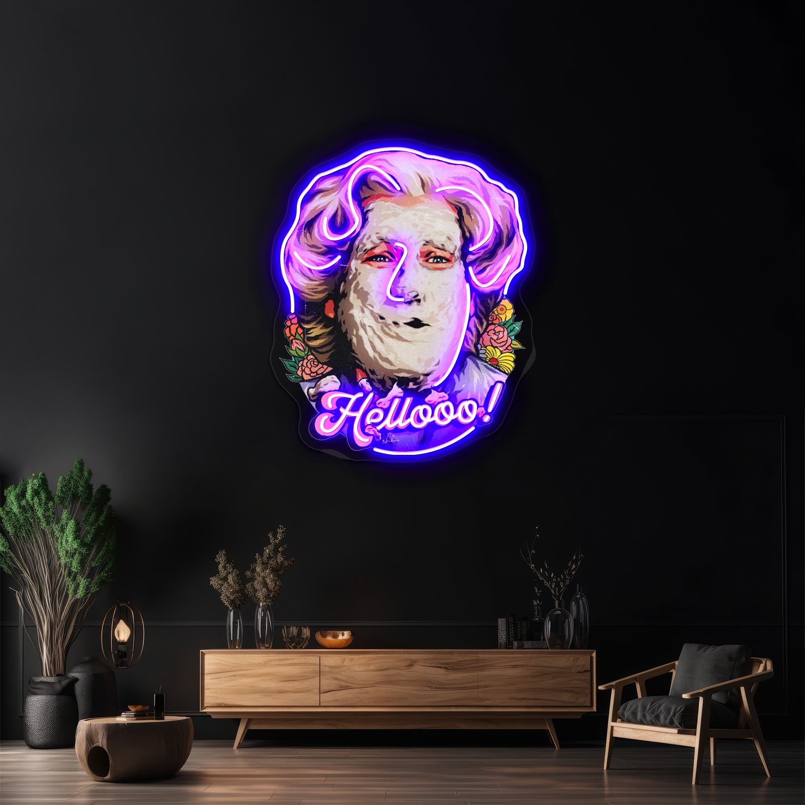 Hellooo Artwork Large Neon Signs | Shineneon