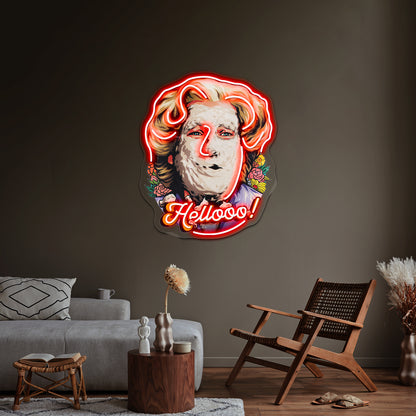 Hellooo Artwork Large Neon Signs