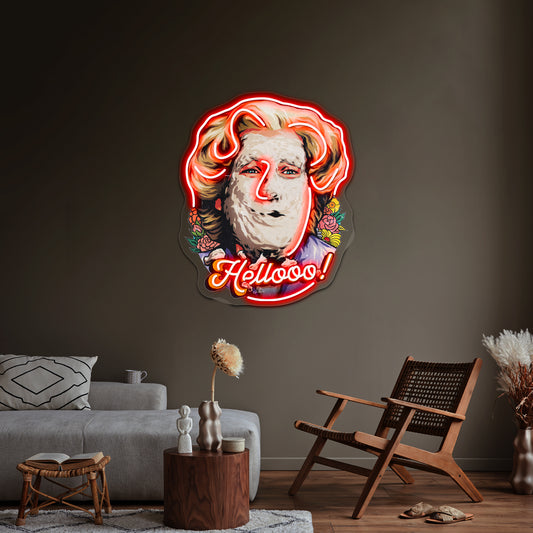 Hellooo Artwork Large Neon Signs