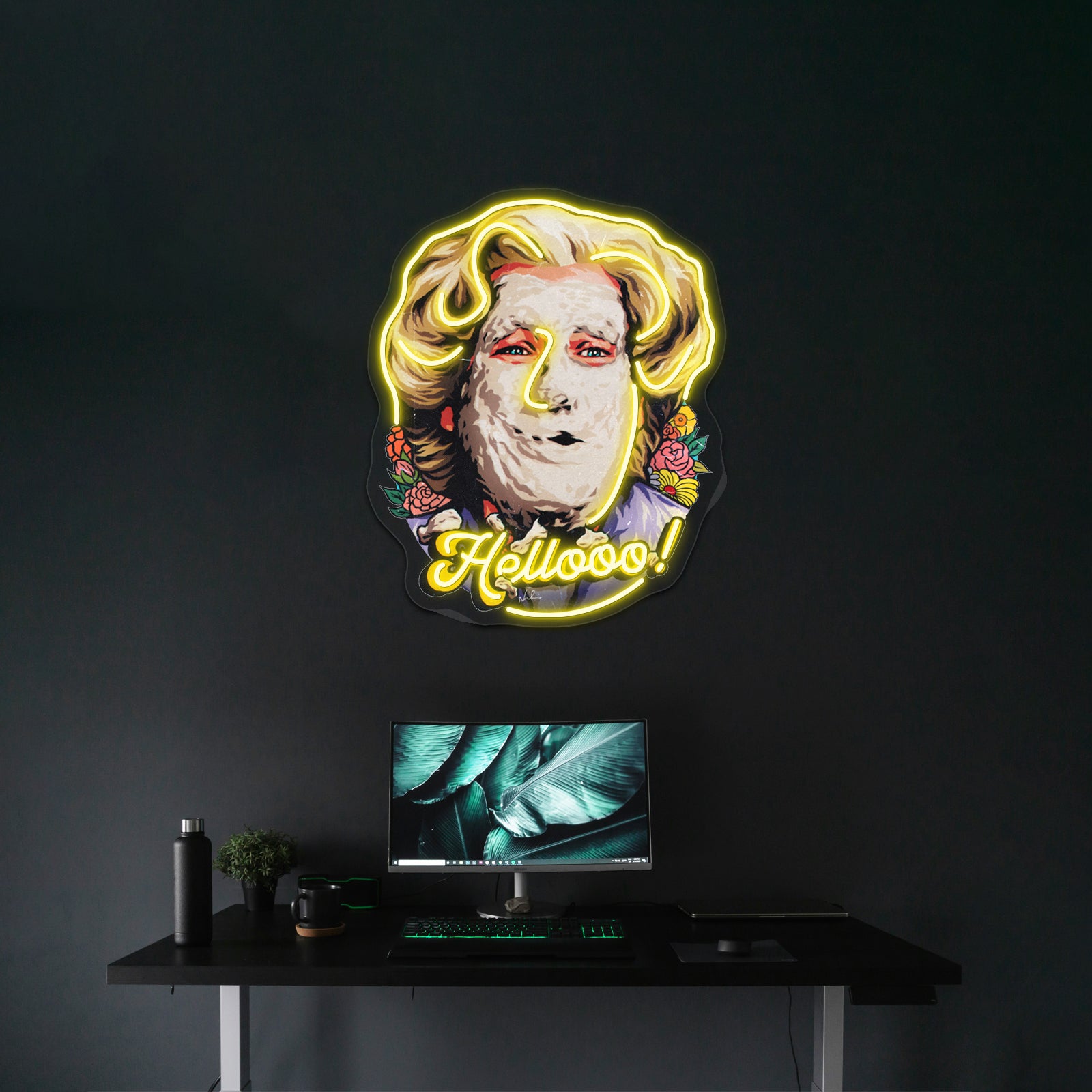 Hellooo Artwork Large Neon Signs | Shineneon