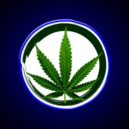 Hemp Inspired Green Leaf Led Neon Sign Rgb Color - Shineneon
