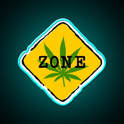 Hemp Inspired Green Leaf Led Neon Sign Room Light Sign Wall Art Rgb Color - Size and dimension reference
