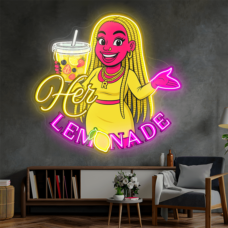 Her LEMONADE Custom Neon Sign - Shineneon