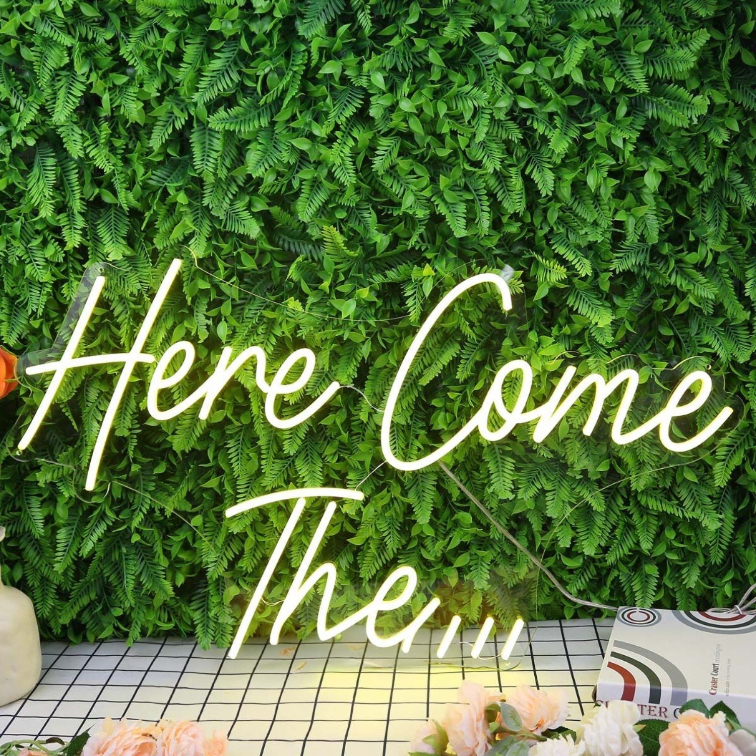 Here Come The Yellow Custom Led Neon Sign - Shineneon