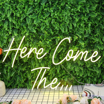 Here Come The Yellow Custom Led Neon Sign - Shineneon