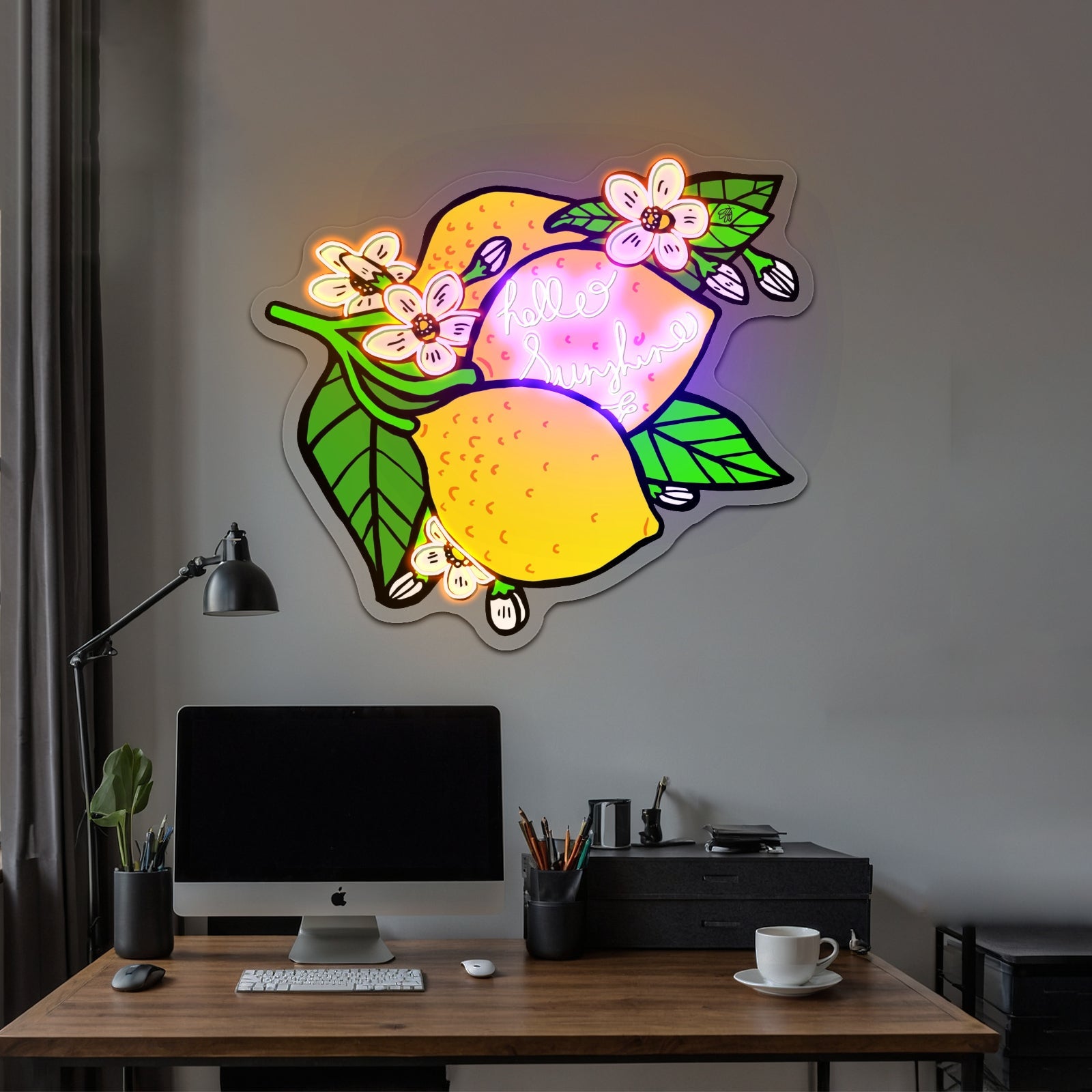 Here Comes The Sun Summer Open Neon Signs - Shineneon