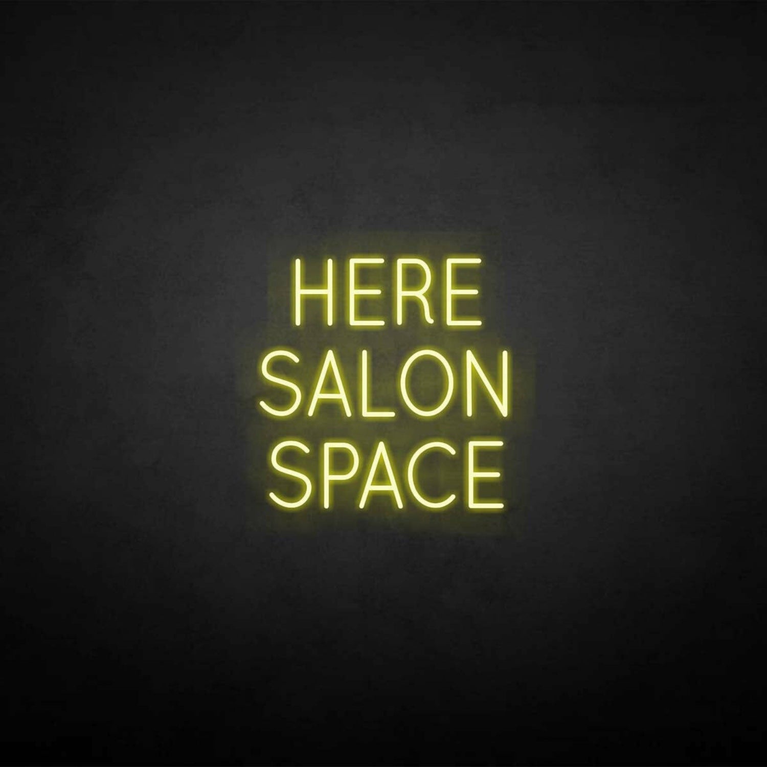 Here Salon Space Neon Sign | Shineneon