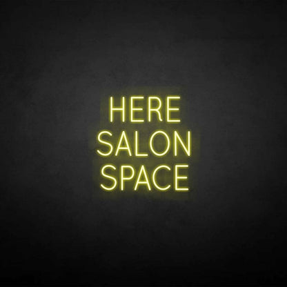 Here Salon Space Neon Sign | Shineneon