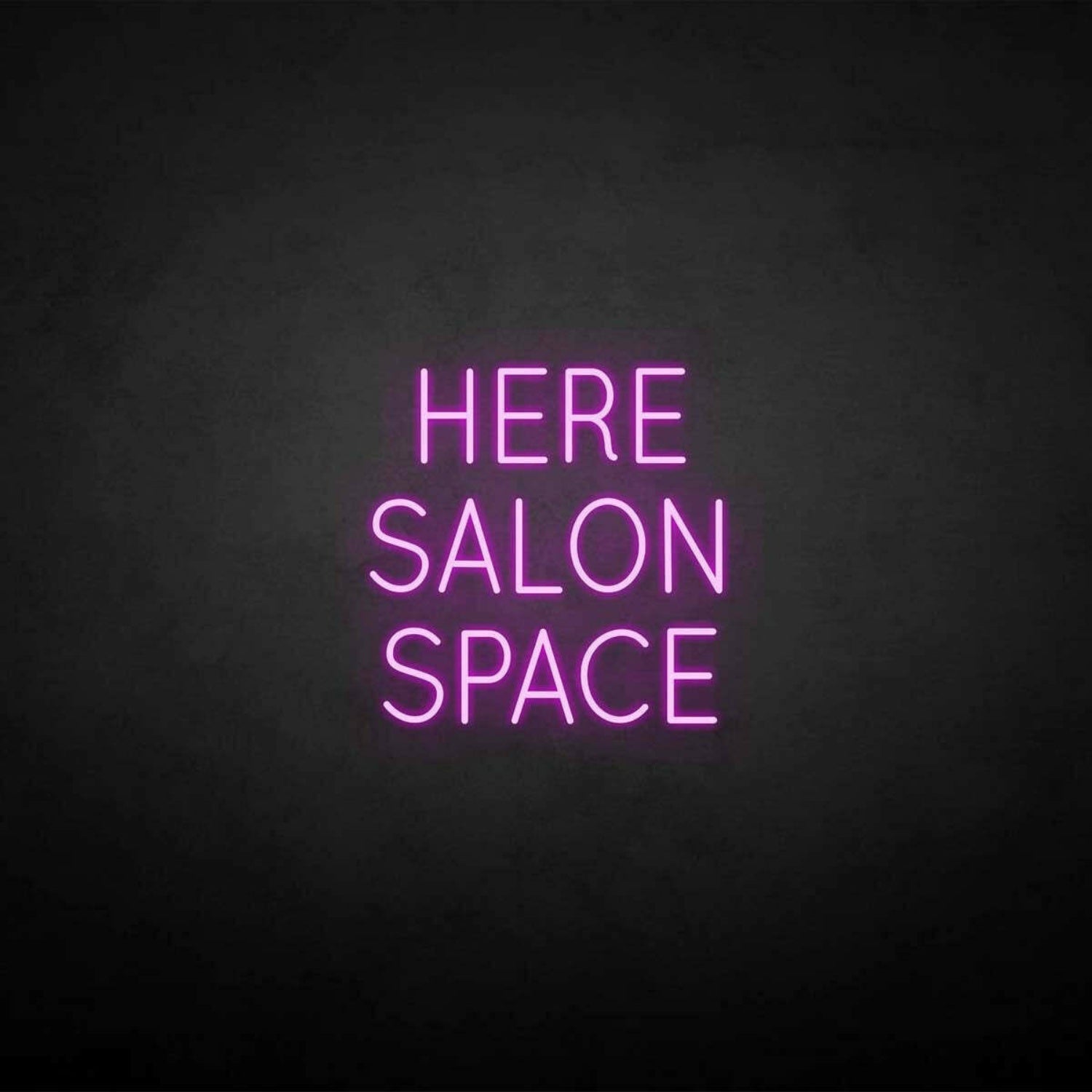 Here Salon Space Neon Sign | Shineneon