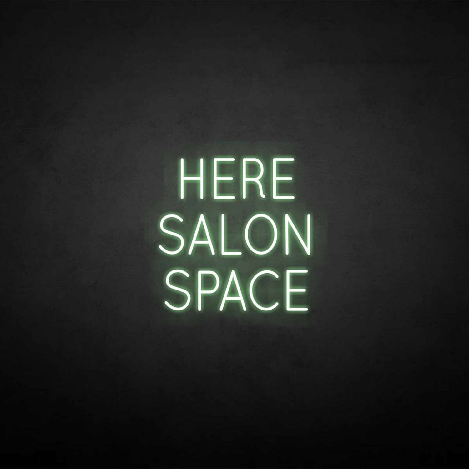 Here Salon Space Neon Sign | Shineneon