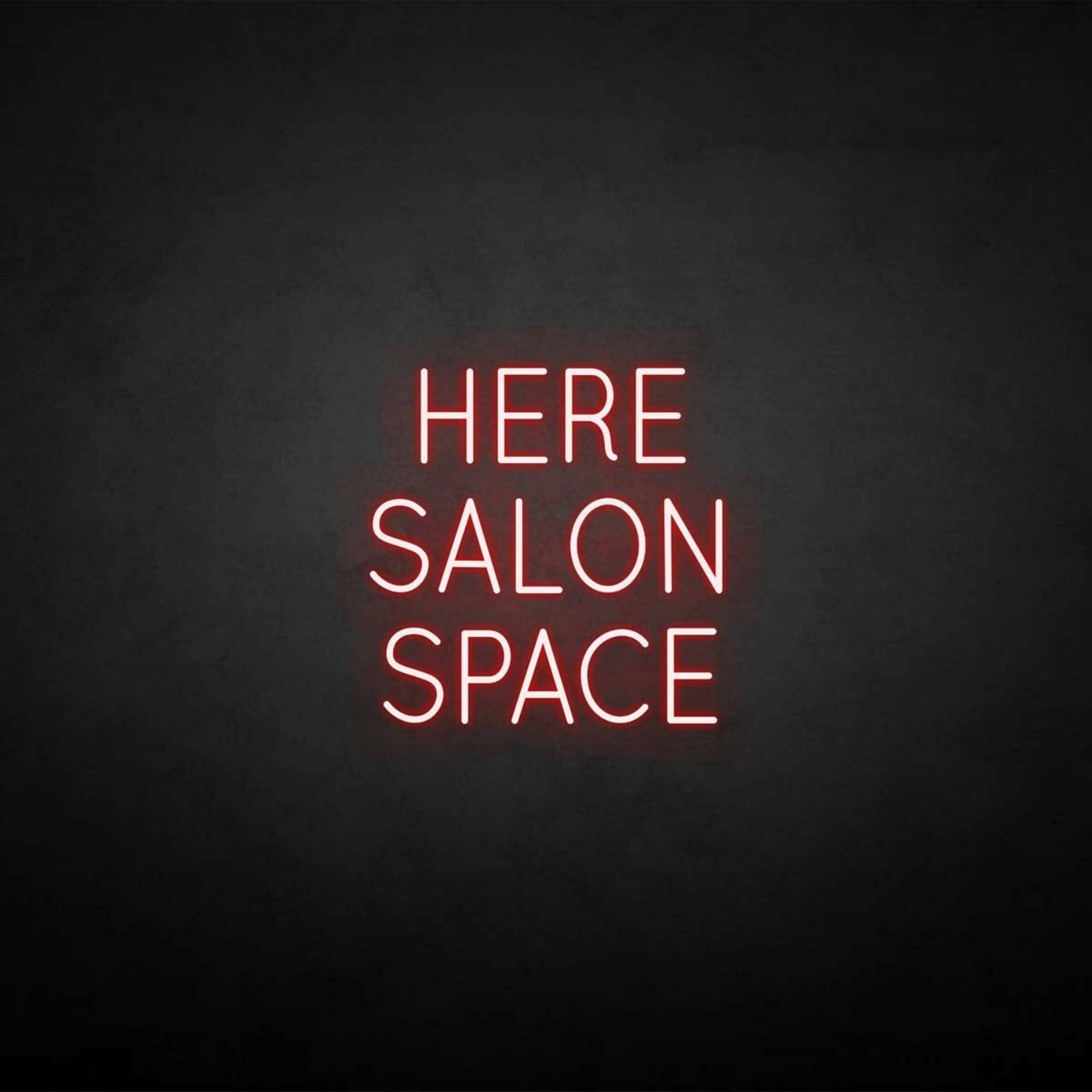 Here Salon Space Neon Sign | Shineneon