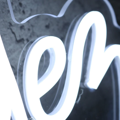 Hernandez White Led Neon Sign - Shineneon