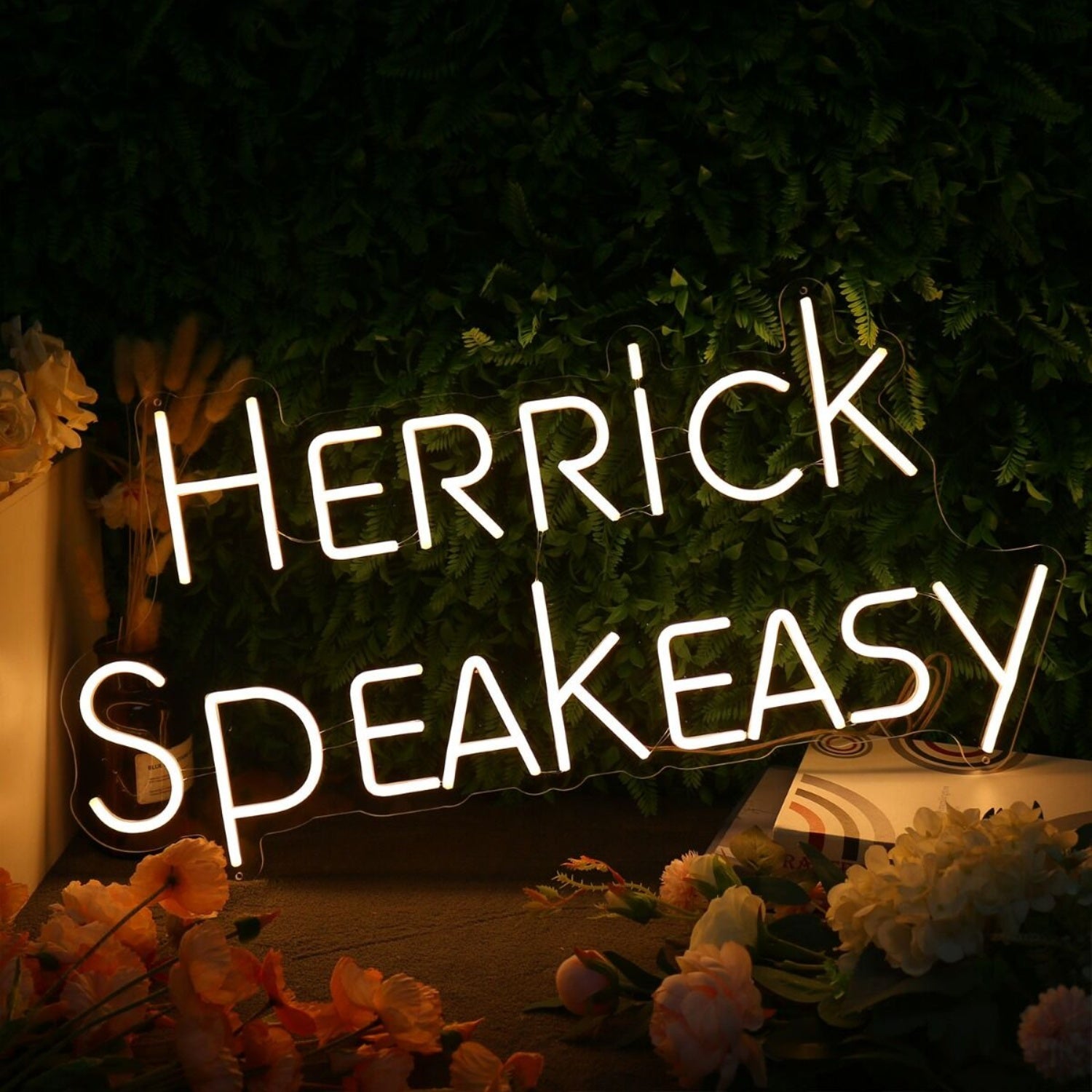 Herrick Speak Easy Yellow Led Neon Sign - Shineneon