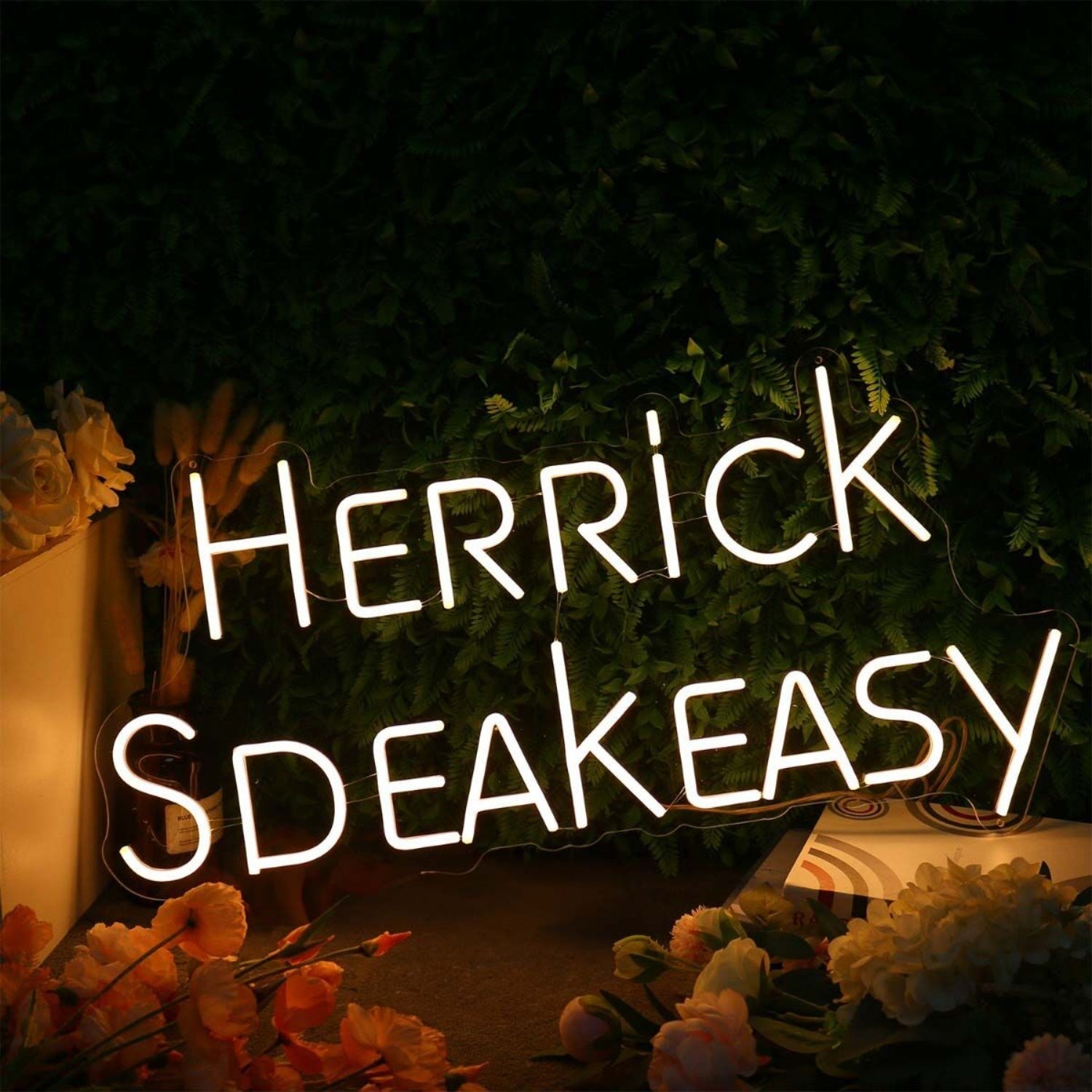 Herrick Speak Easy Yellow Led Neon Sign - Shineneon