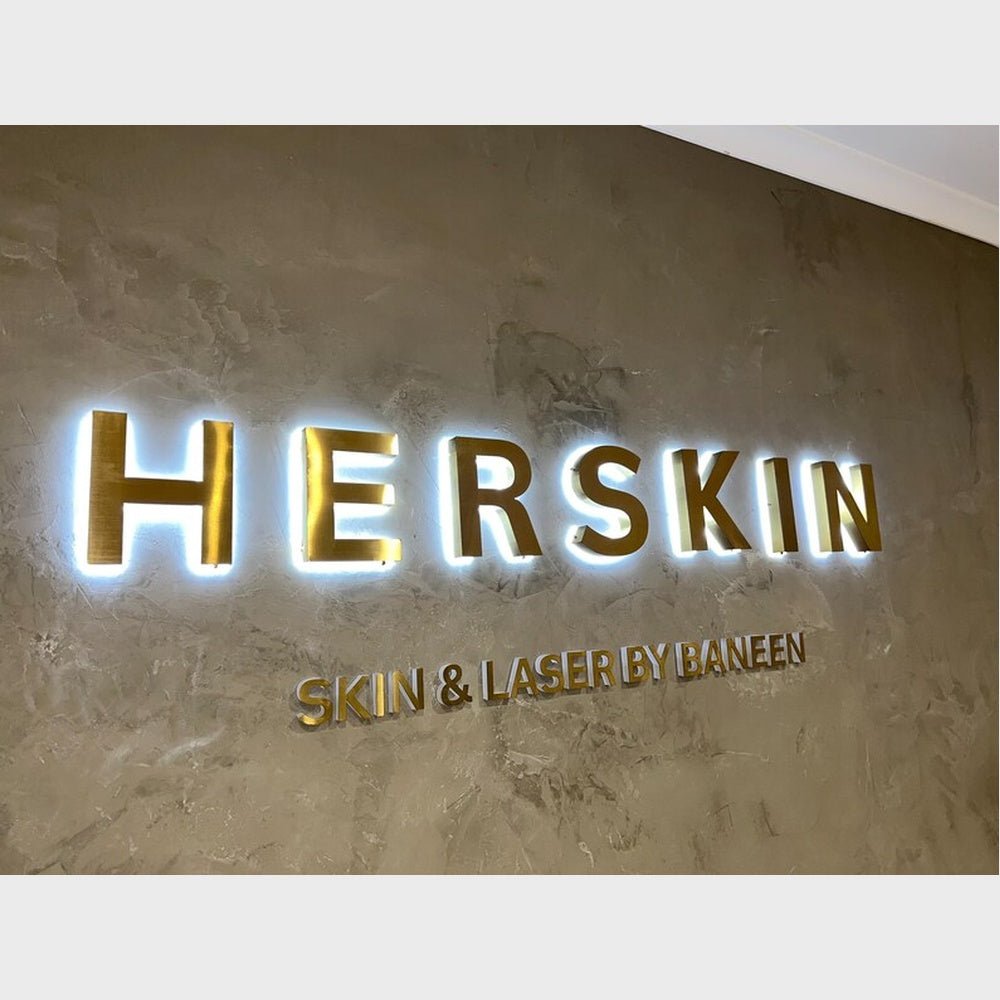 Herskin 3D Backlit Channel Letters Led Light Sign - Shineneon